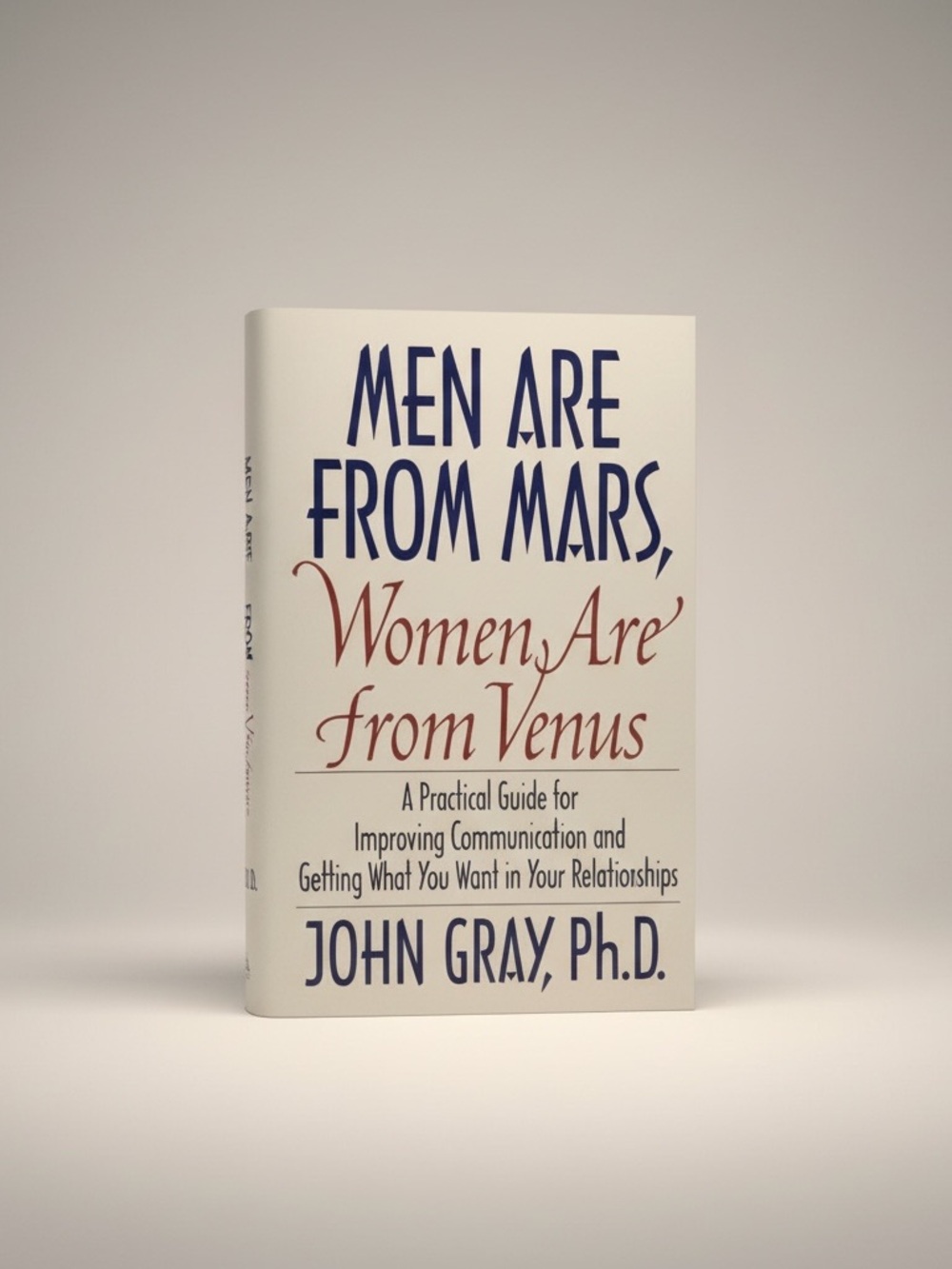 VTG BOOK Men Are from Mars, Women Are from Venus by John Gray Hardcover copy